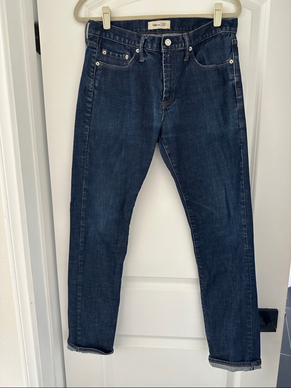 GAP Men's Indigo Straight Jeans